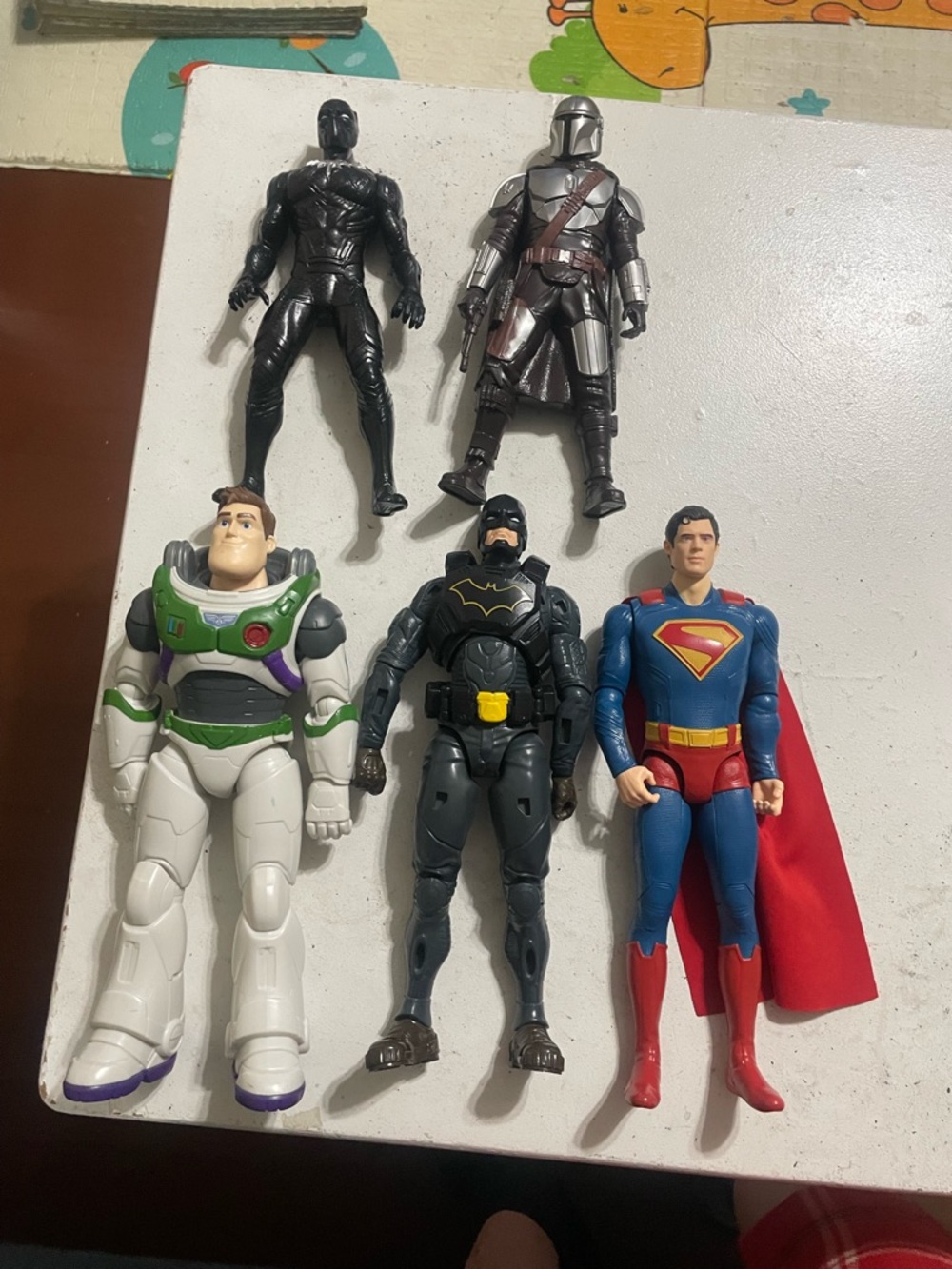 Mixed Kids Action Figure Bundle - Superhero & Space Characters